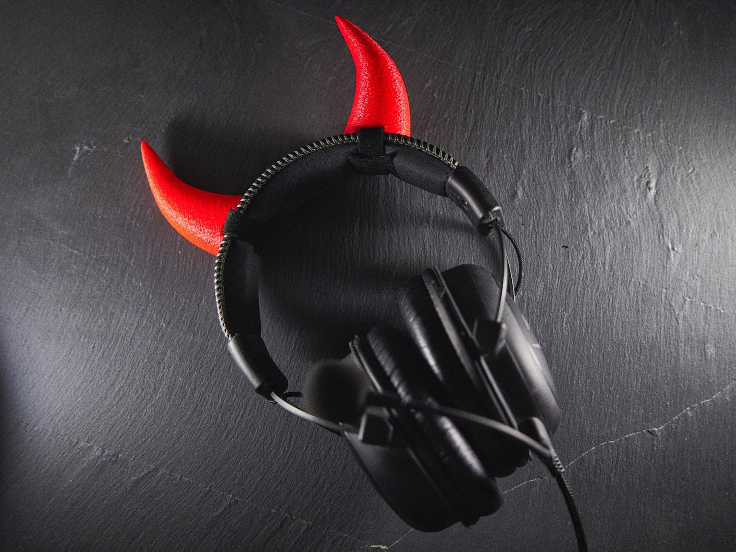 3D Printed Devil Horn Headphone Attachments β Gamer & Cosplay Ready!
