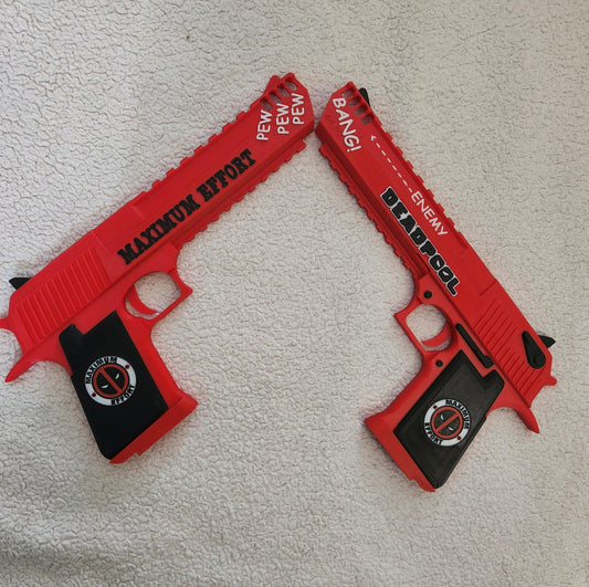 Deadpol Hand Cannon Magentic Prop for Cosplay/Decor