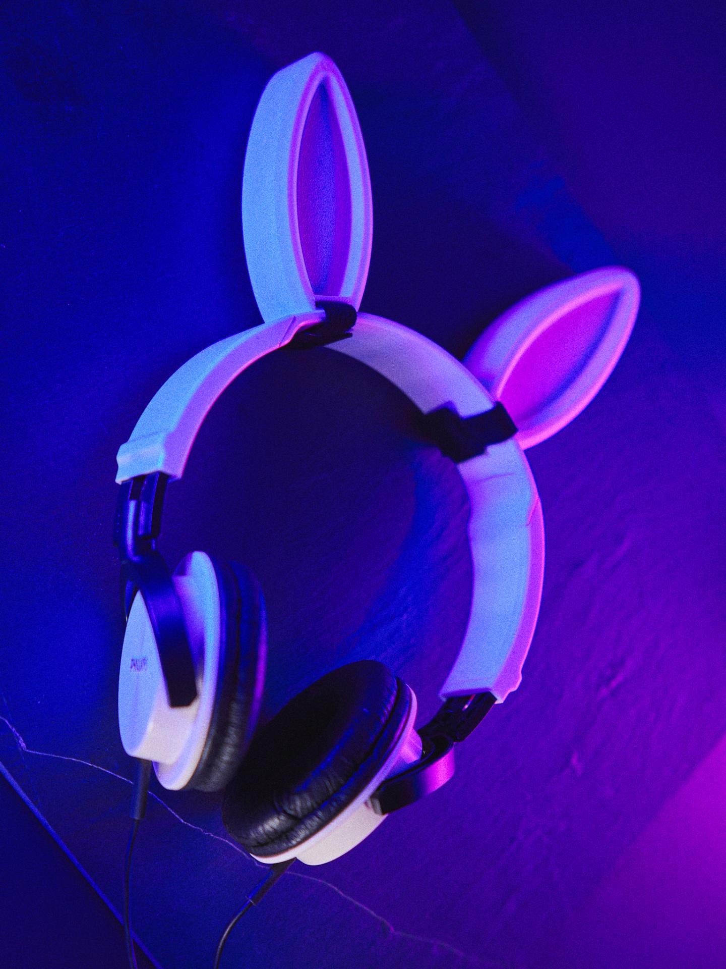 Bunny Ear Headphone Attachments – Cute & Cosplay-Ready!