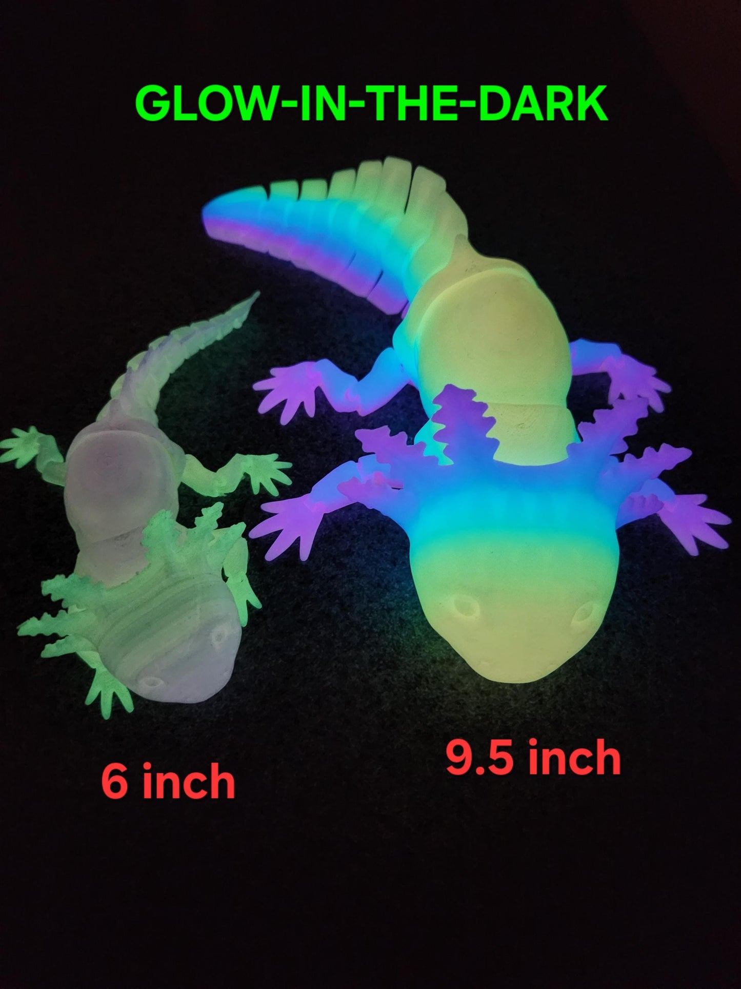 Axelotle Fidget Friend - 3D Printed with Love to Support Farm Animal Rescue