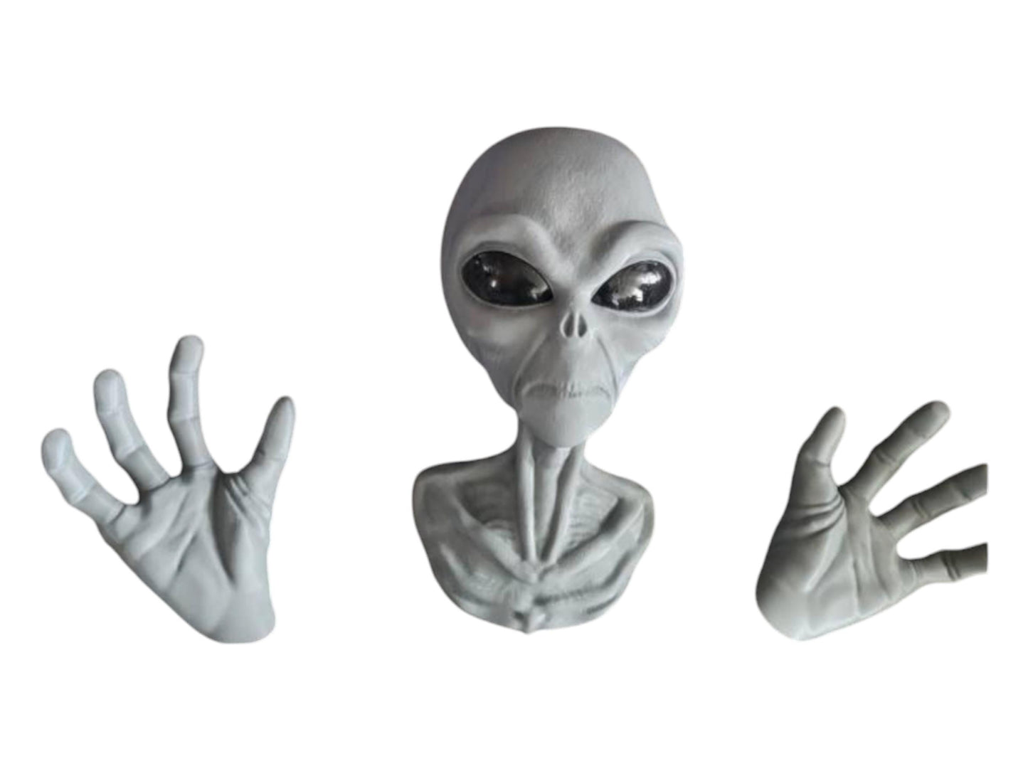 Alien Headphone & Controller Wall Mount - Game Room Art Decor