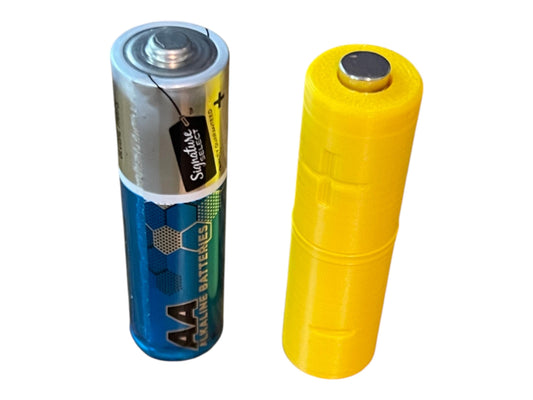 AAA to AA & AA to C Battery Adapter –Easy Eco-Friendly