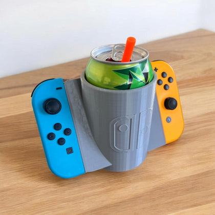 Gaming Can Holder with Controller Grips