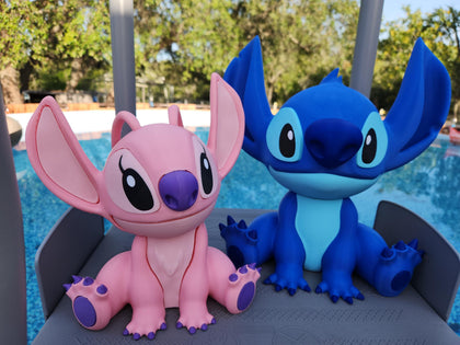 12″ Stitch or Angel Display Figure (Color + Custom Options)