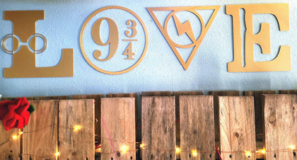 Potter-Inspired 3D Wall Art Plaque