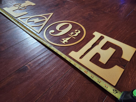 3D Printed Potter Wall Art – Magical Home Decor for Wizards & Witches!