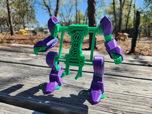 Adjustable Phone Holder – Robot Exoskeleton - Futuristic & Functional!