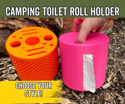 Pet-Proof & Camping-Friendly Toilet Roll Holder