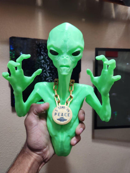 Glow Alien Wall Hook – Custom Colors & Key Hanger